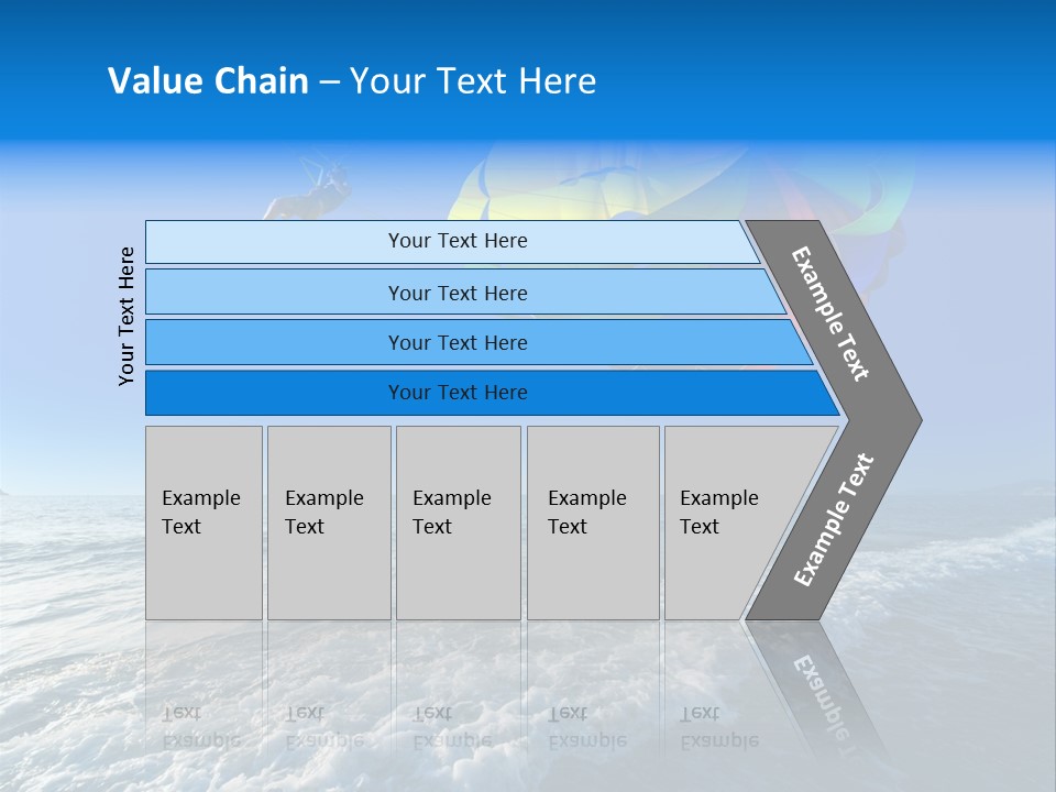 Parasail Ocean Summer PowerPoint Template