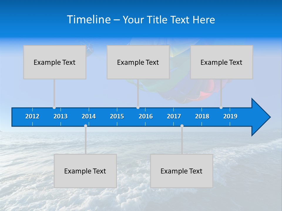 Parasail Ocean Summer PowerPoint Template