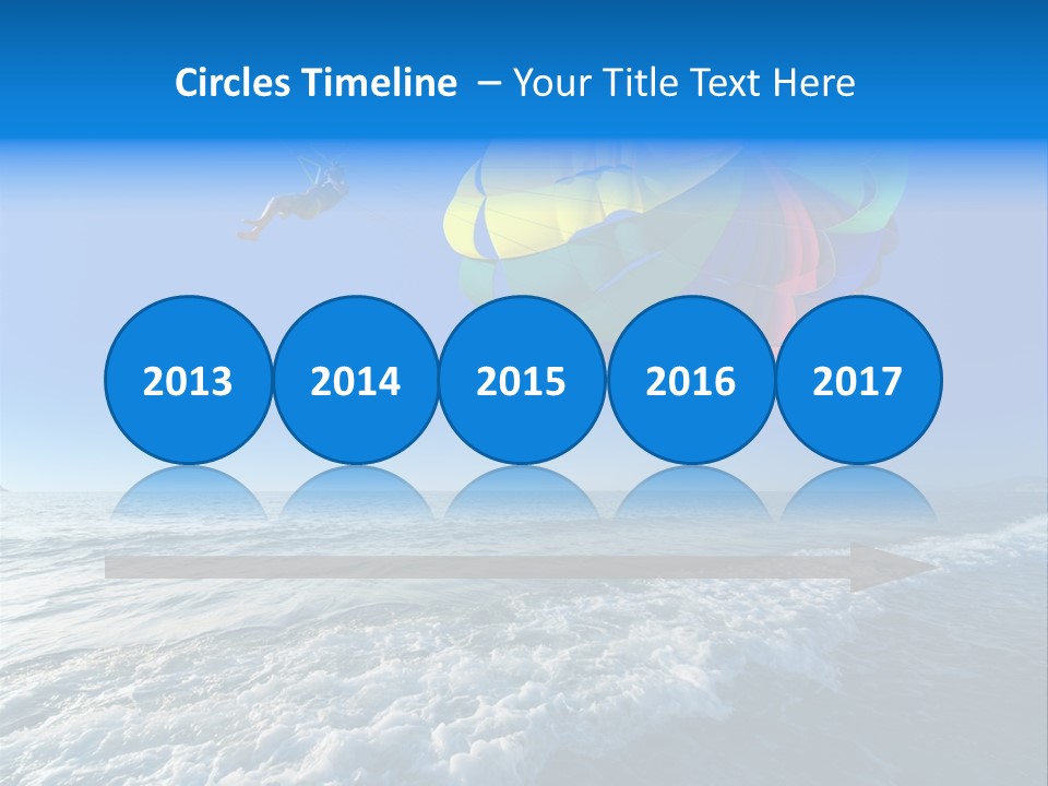 Parasail Ocean Summer PowerPoint Template
