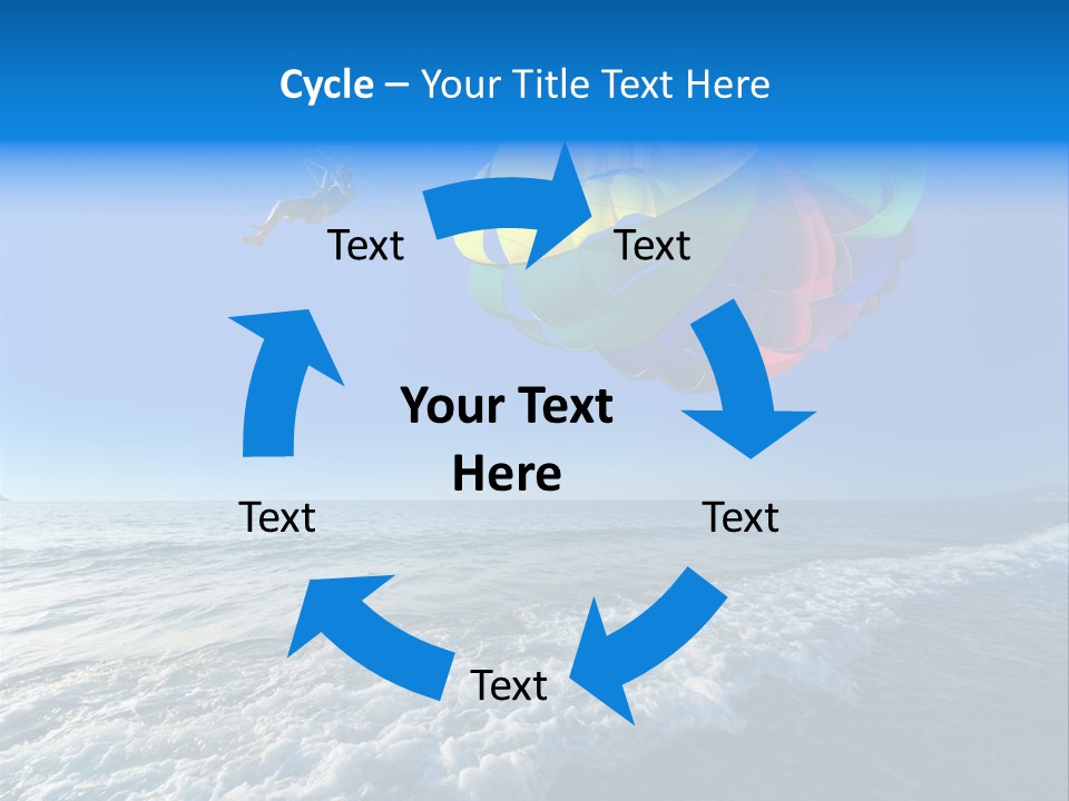 Parasail Ocean Summer PowerPoint Template