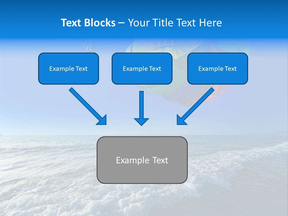 Parasail Ocean Summer PowerPoint Template