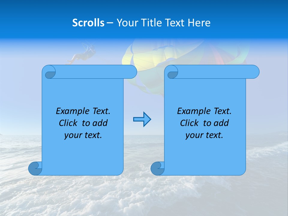 Parasail Ocean Summer PowerPoint Template