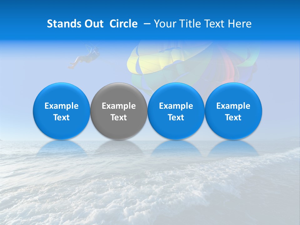 Parasail Ocean Summer PowerPoint Template