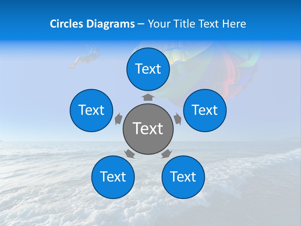 Parasail Ocean Summer PowerPoint Template
