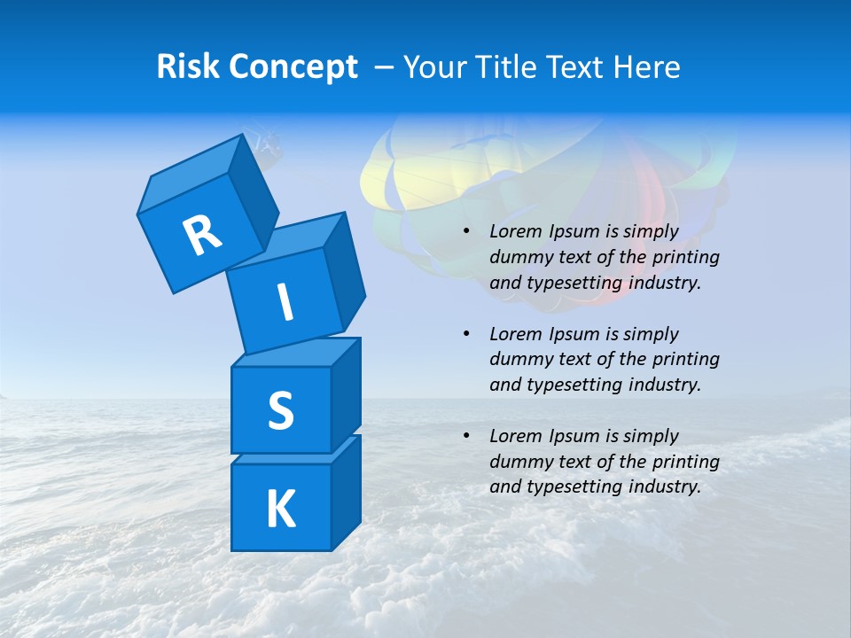 Parasail Ocean Summer PowerPoint Template