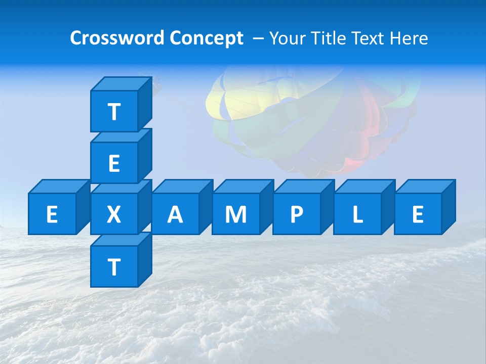 Parasail Ocean Summer PowerPoint Template