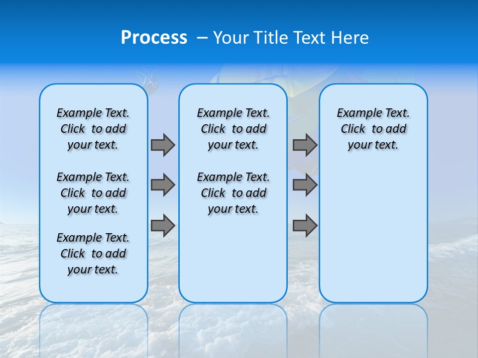 Parasail Ocean Summer PowerPoint Template