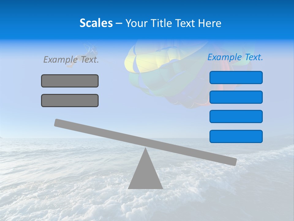 Parasail Ocean Summer PowerPoint Template