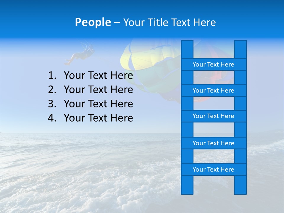 Parasail Ocean Summer PowerPoint Template