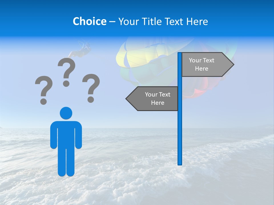 Parasail Ocean Summer PowerPoint Template