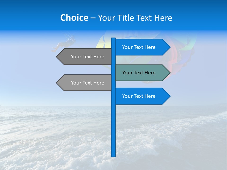 Parasail Ocean Summer PowerPoint Template
