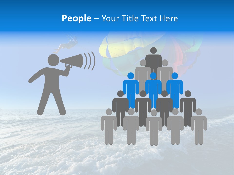 Parasail Ocean Summer PowerPoint Template