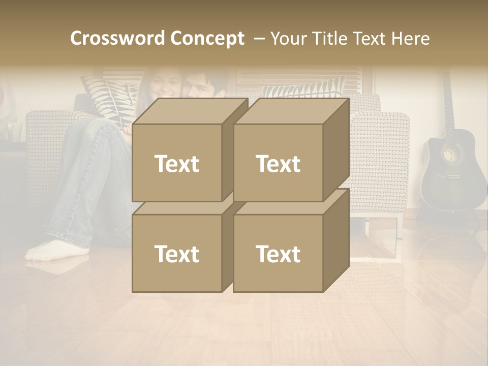 Family Attractive Hug PowerPoint Template