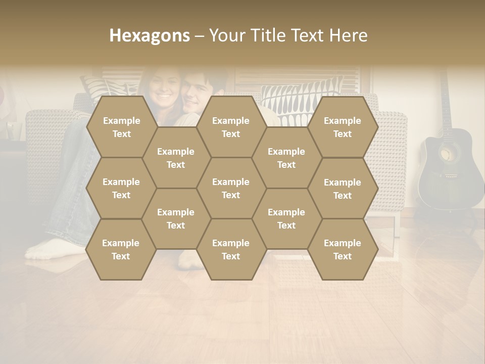 Family Attractive Hug PowerPoint Template