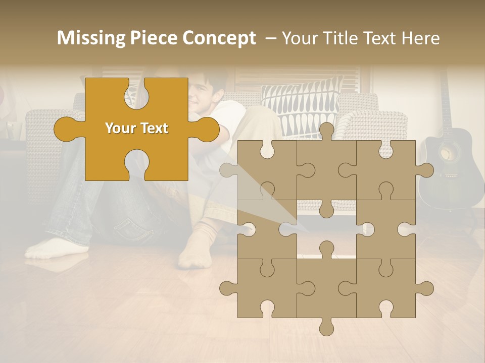 Family Attractive Hug PowerPoint Template