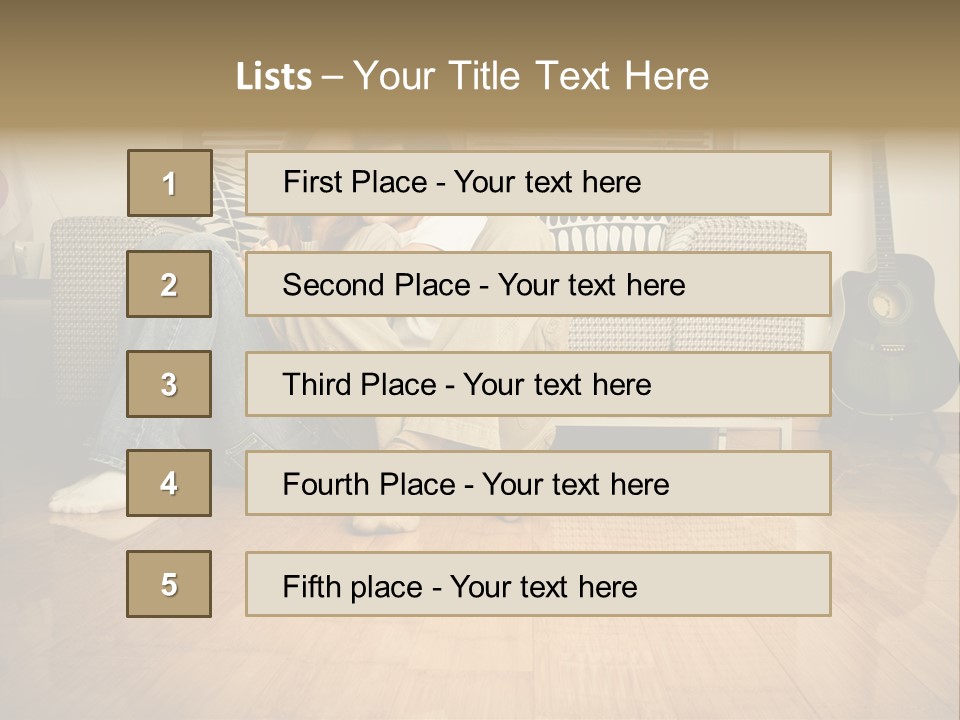 Family Attractive Hug PowerPoint Template