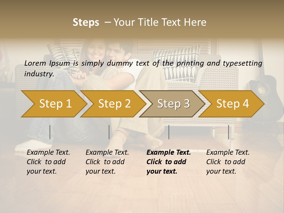 Family Attractive Hug PowerPoint Template