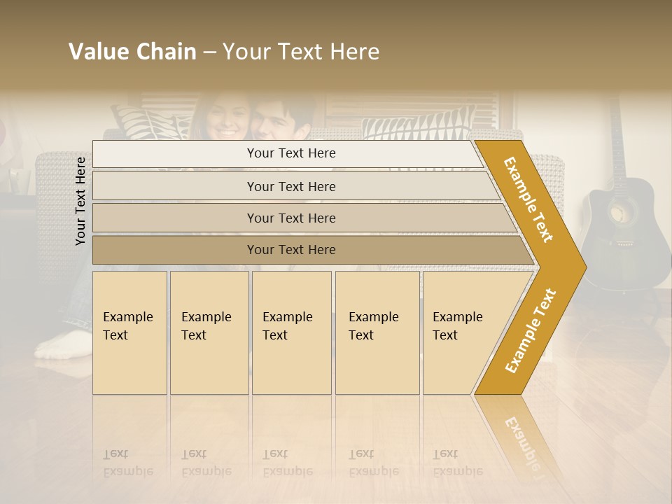 Family Attractive Hug PowerPoint Template