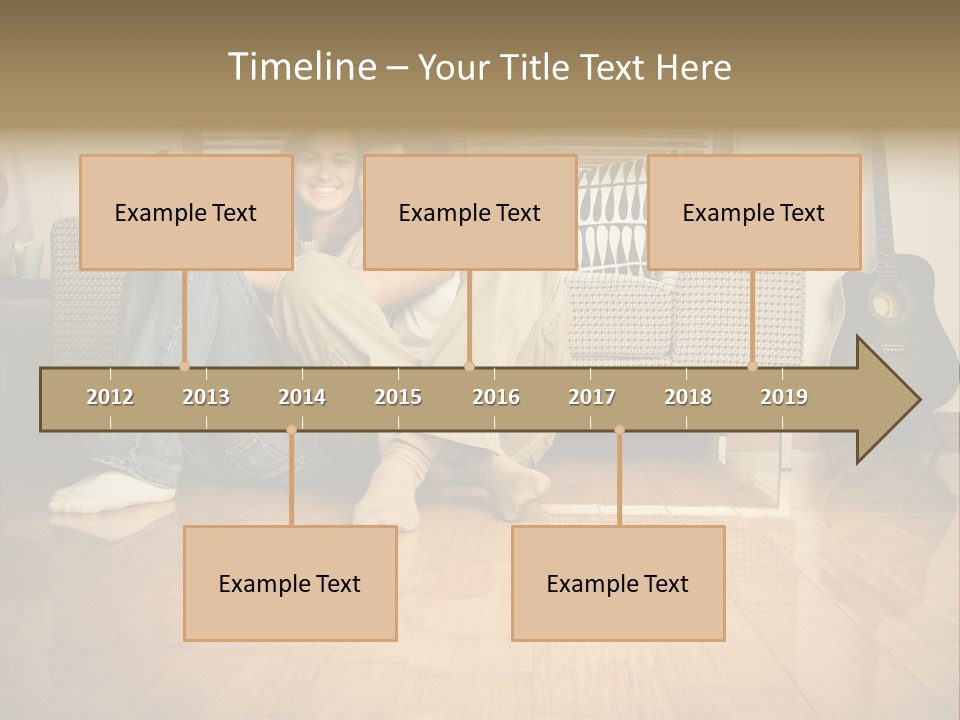Family Attractive Hug PowerPoint Template