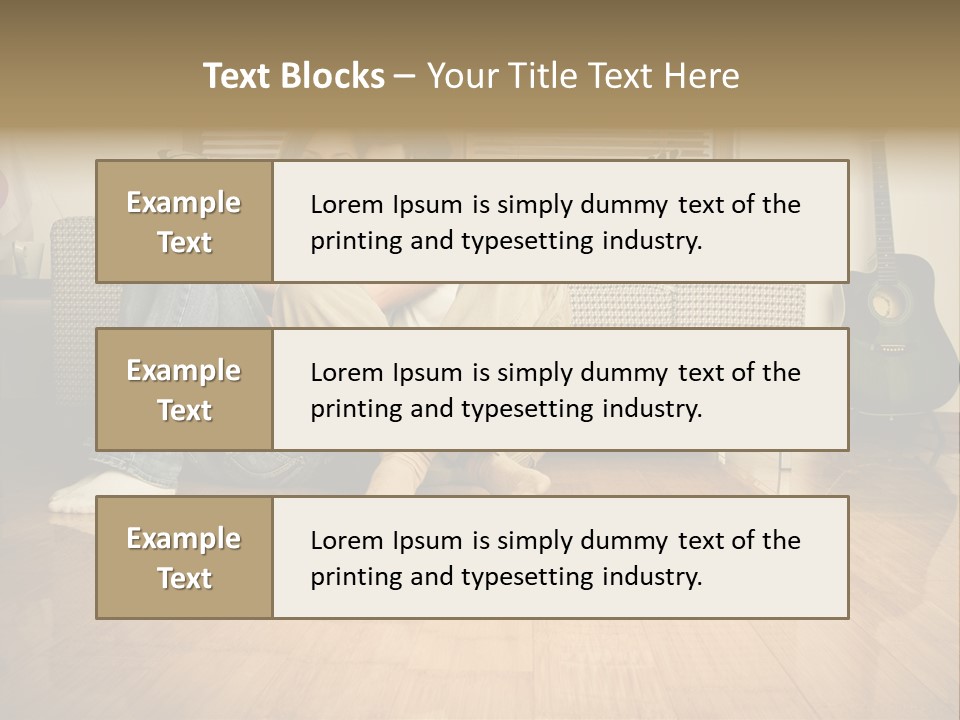 Family Attractive Hug PowerPoint Template