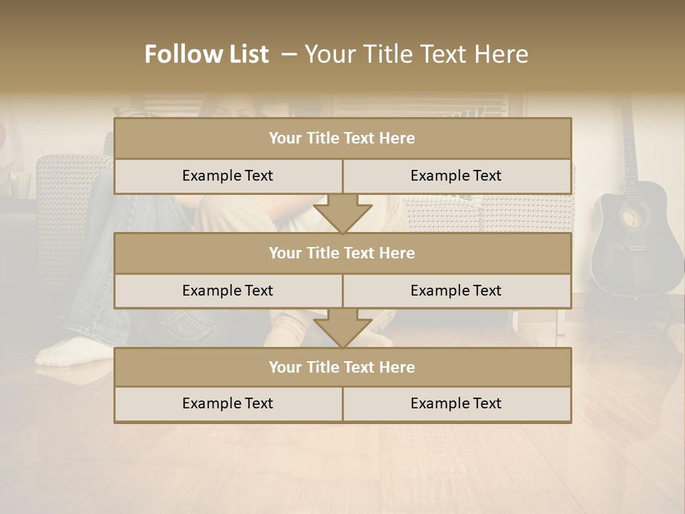 Family Attractive Hug PowerPoint Template