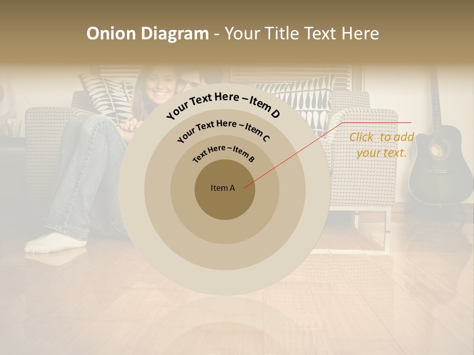 Family Attractive Hug PowerPoint Template