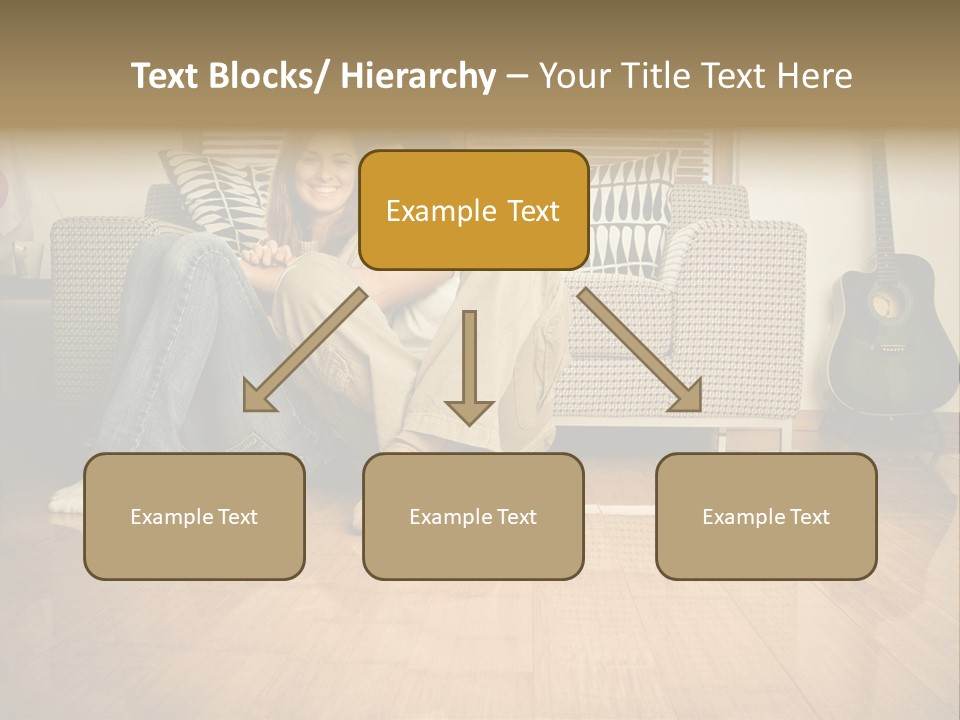 Family Attractive Hug PowerPoint Template