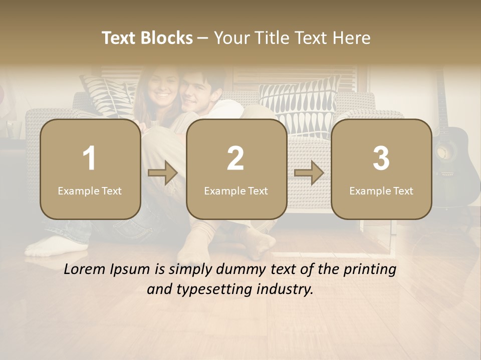 Family Attractive Hug PowerPoint Template