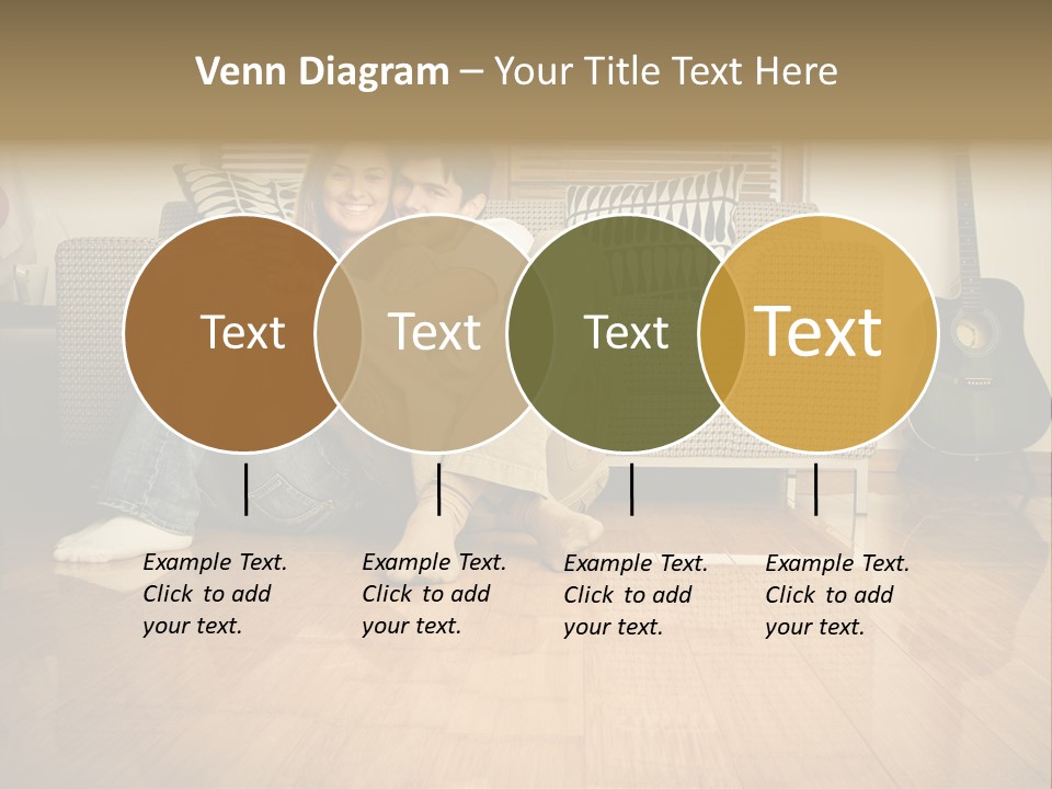 Family Attractive Hug PowerPoint Template