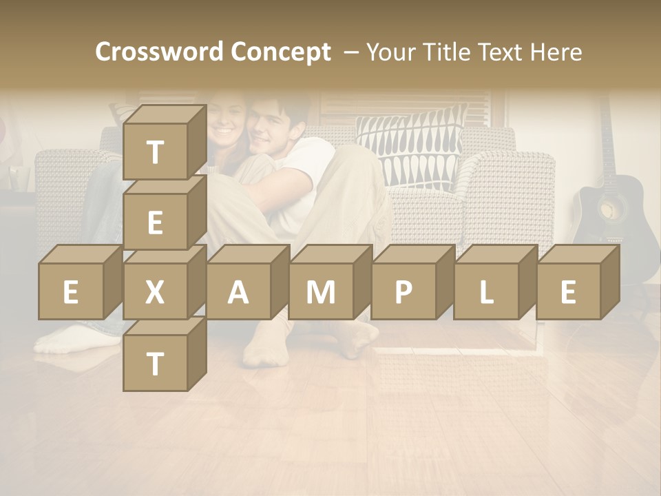 Family Attractive Hug PowerPoint Template