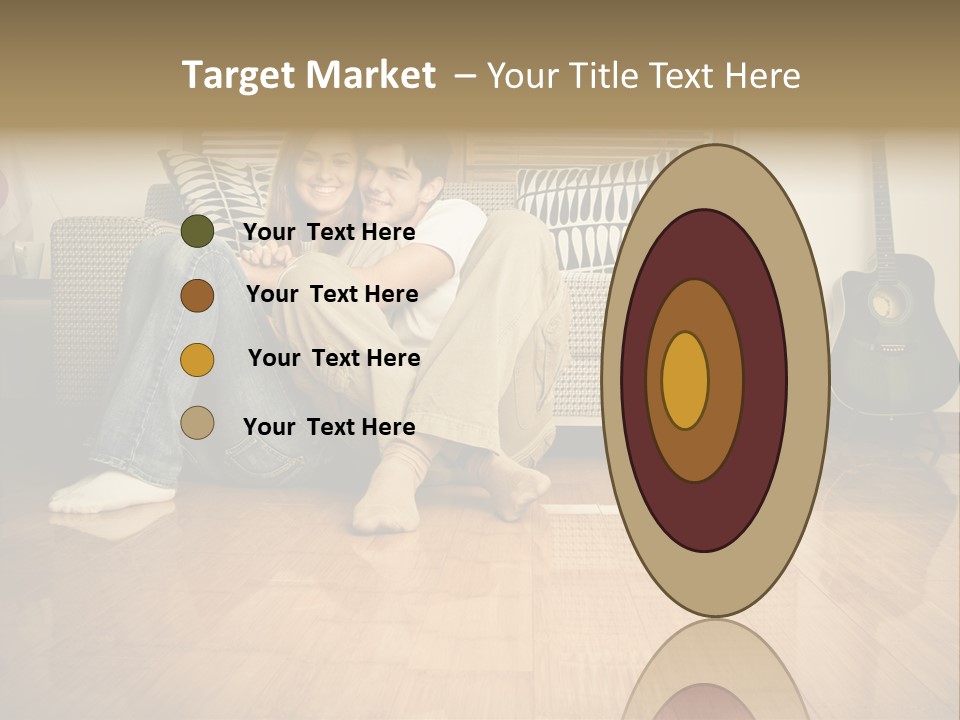 Family Attractive Hug PowerPoint Template