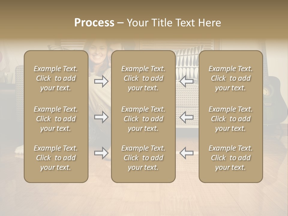 Family Attractive Hug PowerPoint Template