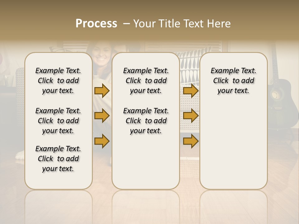 Family Attractive Hug PowerPoint Template