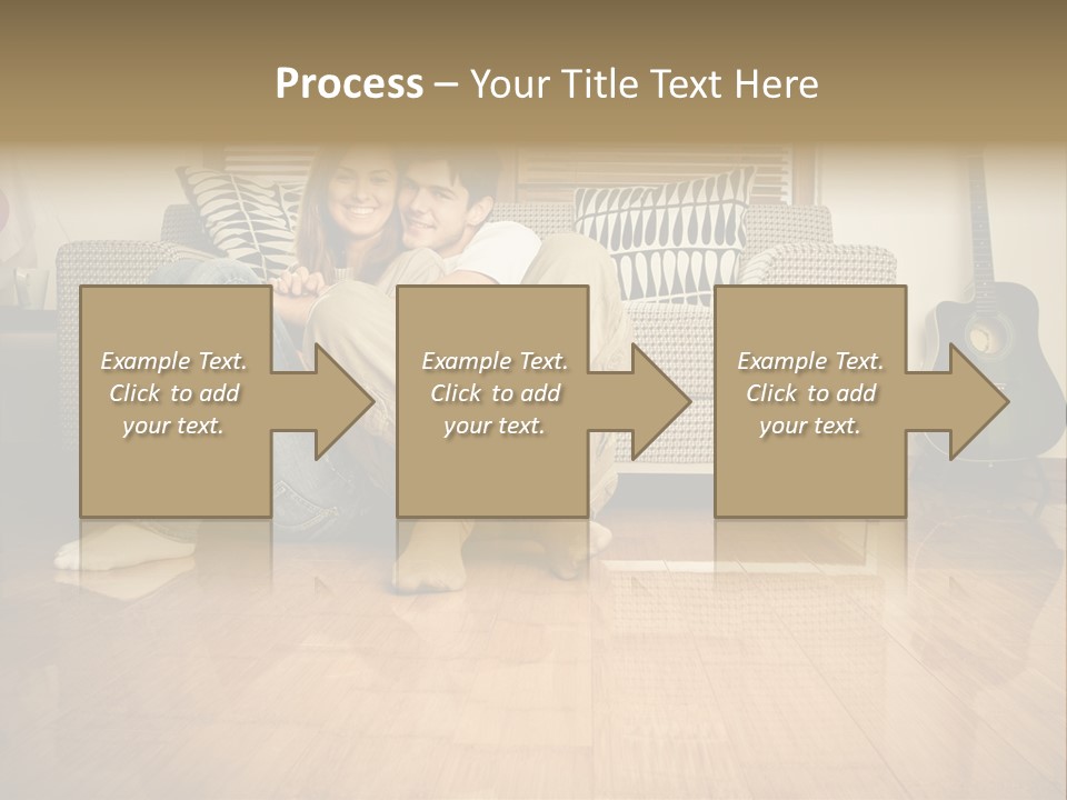Family Attractive Hug PowerPoint Template