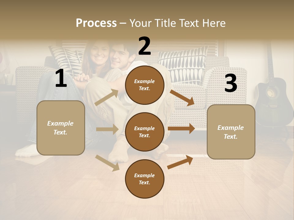 Family Attractive Hug PowerPoint Template