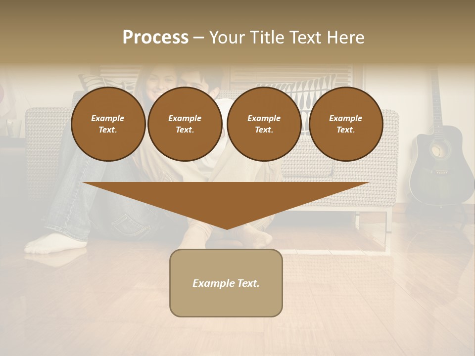 Family Attractive Hug PowerPoint Template