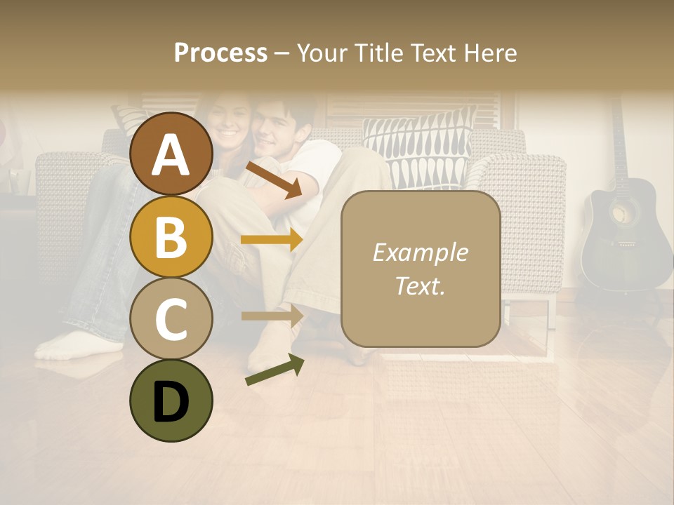 Family Attractive Hug PowerPoint Template