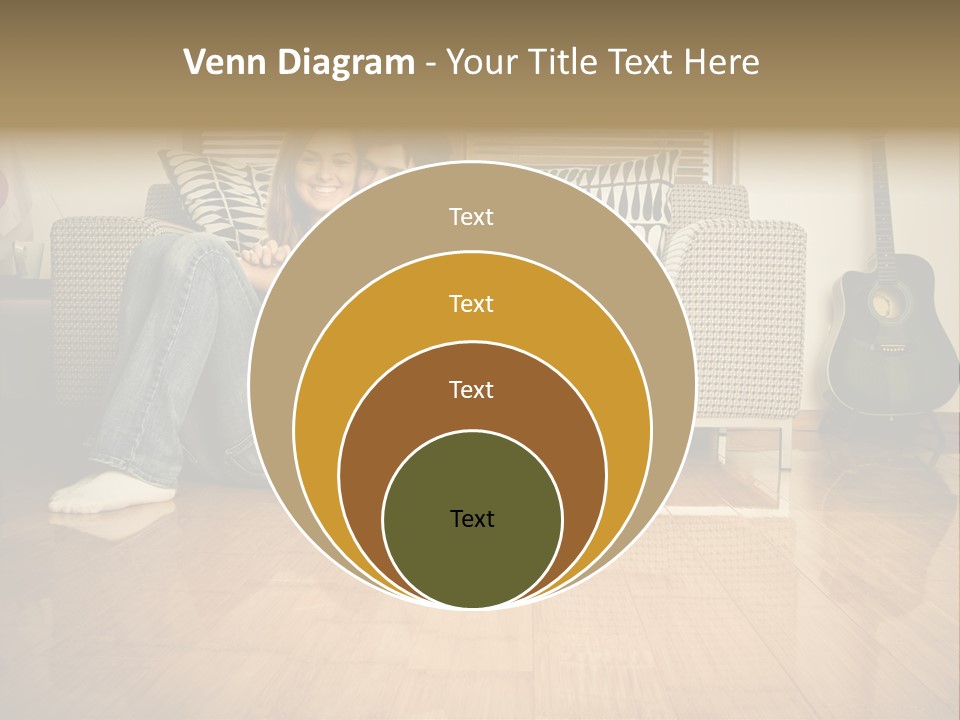 Family Attractive Hug PowerPoint Template