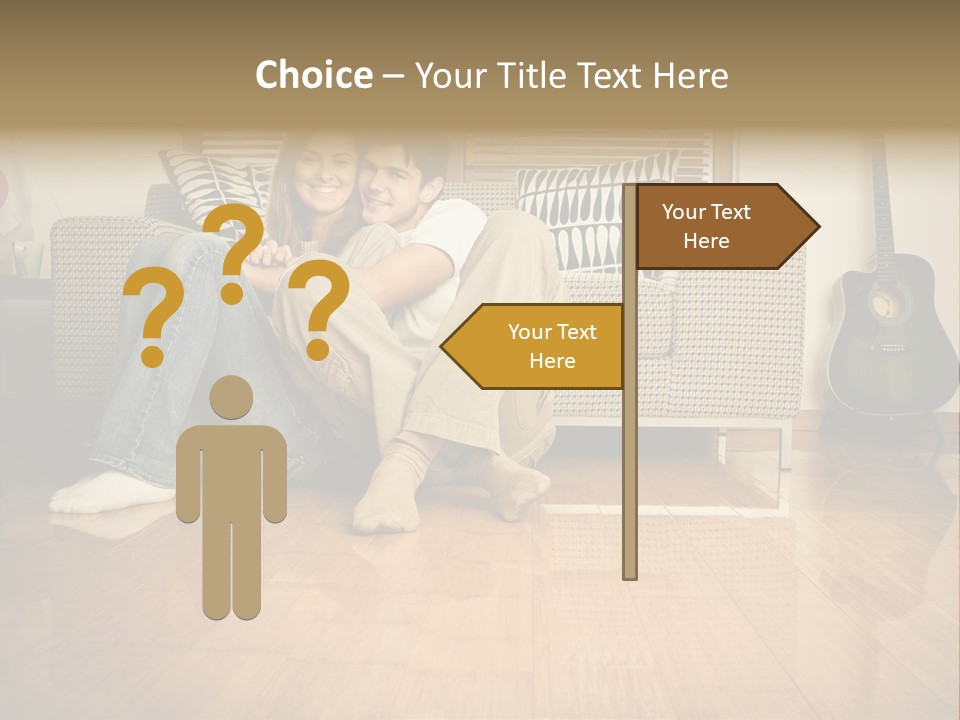 Family Attractive Hug PowerPoint Template