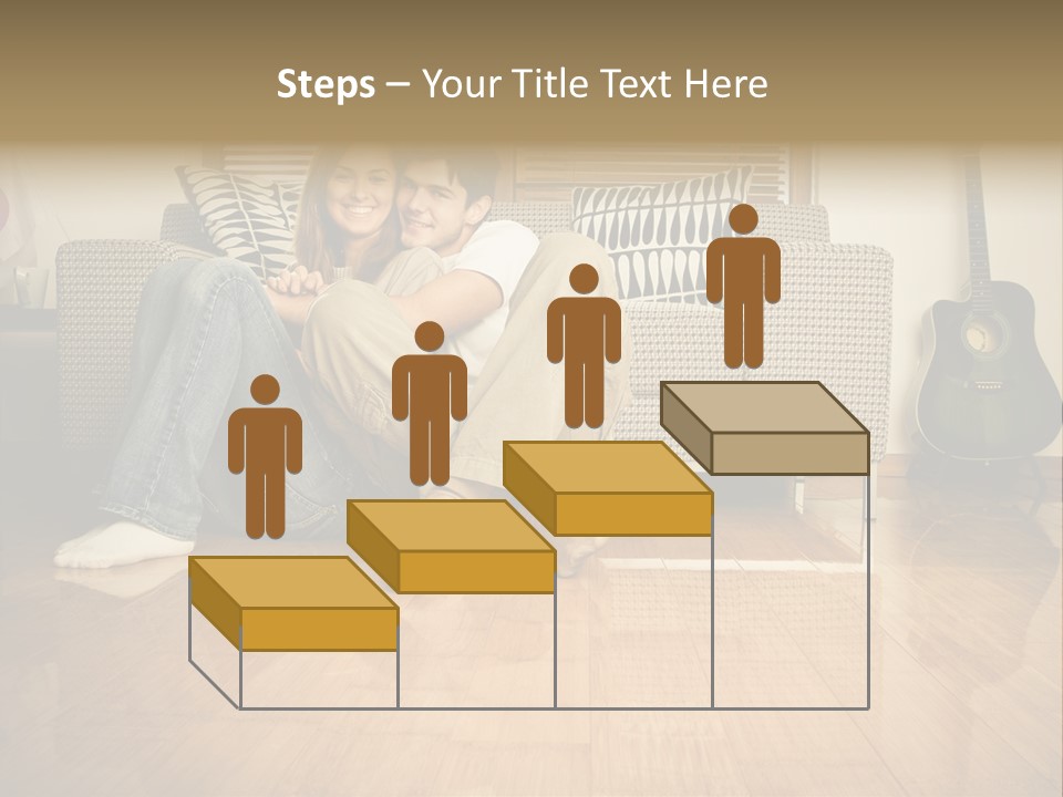 Family Attractive Hug PowerPoint Template