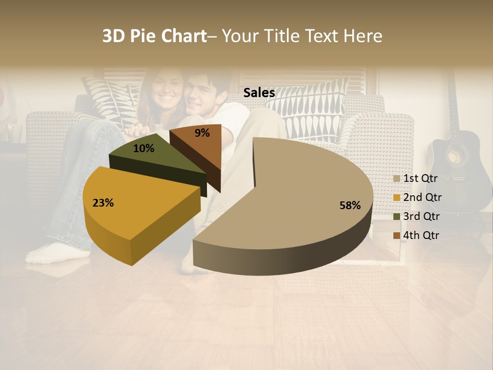 Family Attractive Hug PowerPoint Template