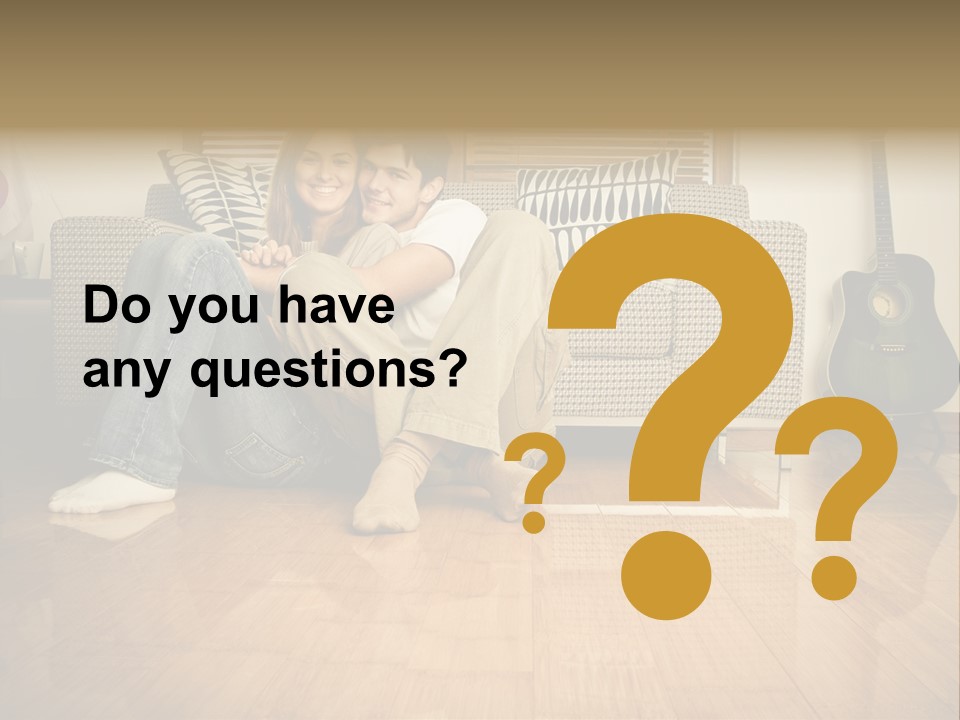 Family Attractive Hug PowerPoint Template