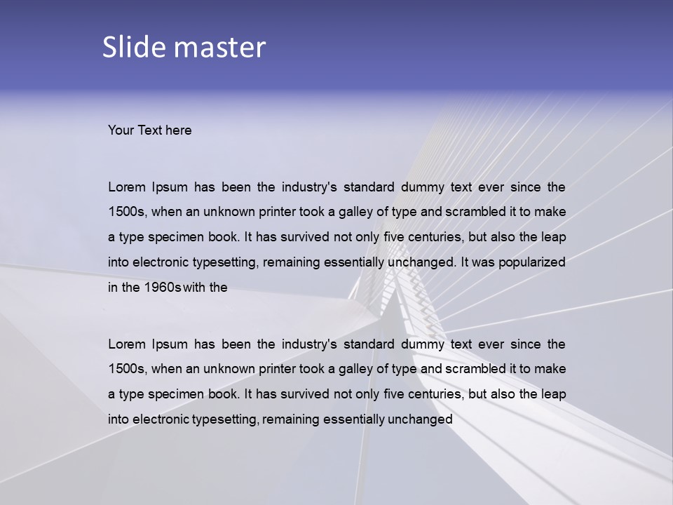 Clouds Erasmus Desiderius PowerPoint Template