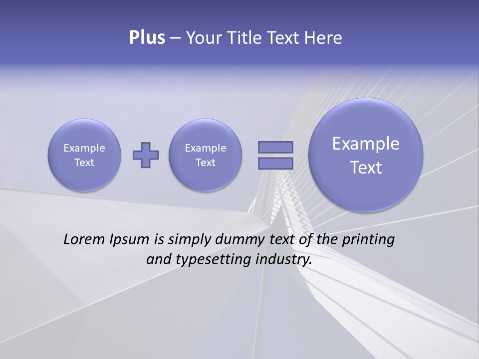 Clouds Erasmus Desiderius PowerPoint Template