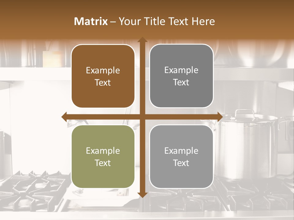 A Bunch Of Pots And Pans On A Shelf PowerPoint Template