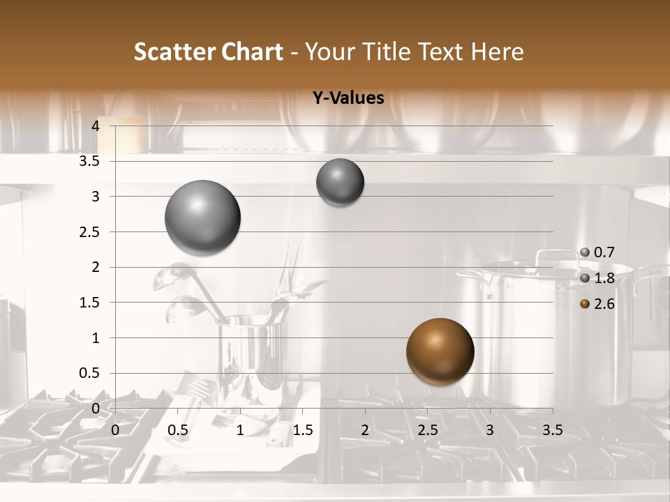 A Bunch Of Pots And Pans On A Shelf PowerPoint Template