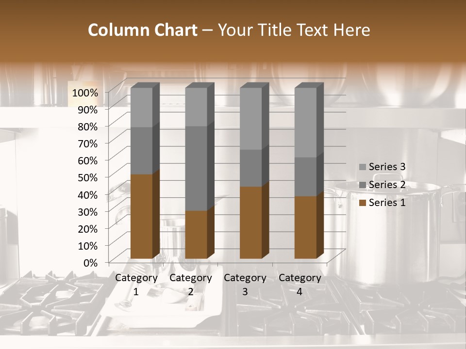 A Bunch Of Pots And Pans On A Shelf PowerPoint Template