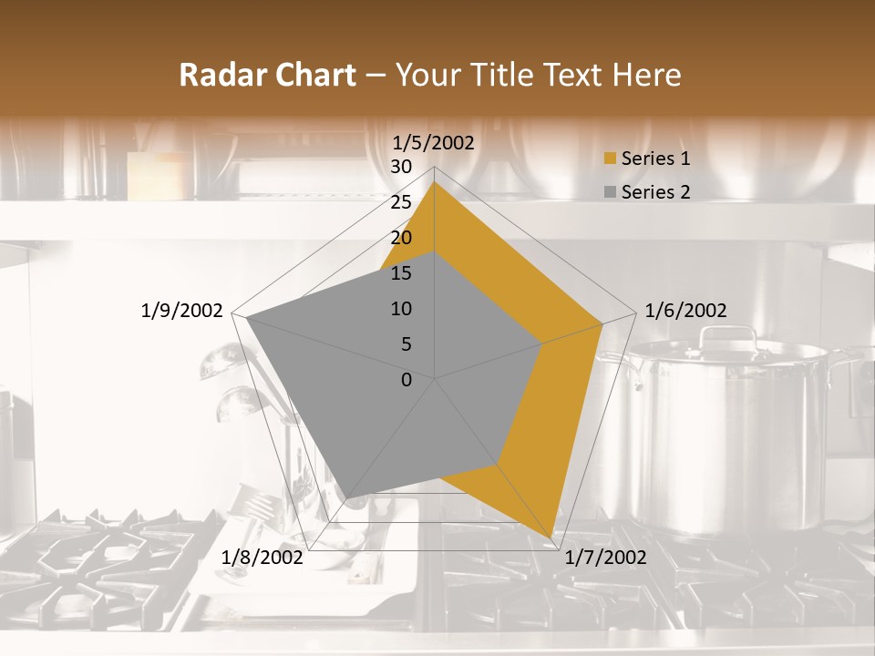 A Bunch Of Pots And Pans On A Shelf PowerPoint Template