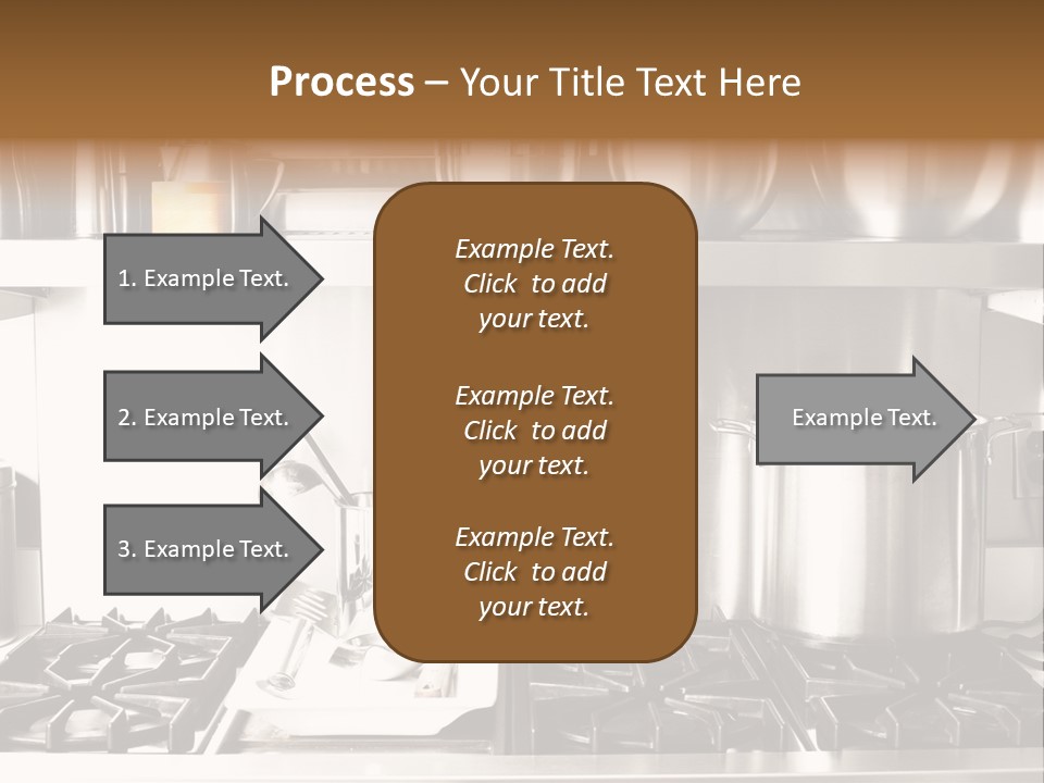 A Bunch Of Pots And Pans On A Shelf PowerPoint Template