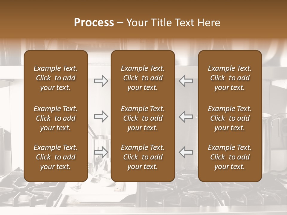 A Bunch Of Pots And Pans On A Shelf PowerPoint Template